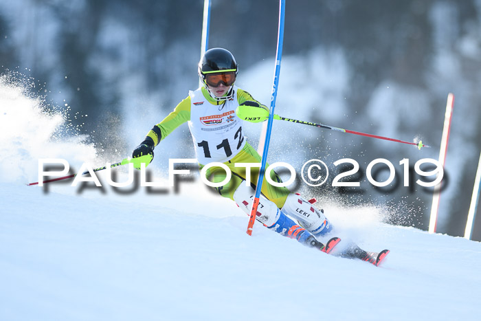 DSV Dt. Schülercup U14 SL 20.01.2019 Slalom