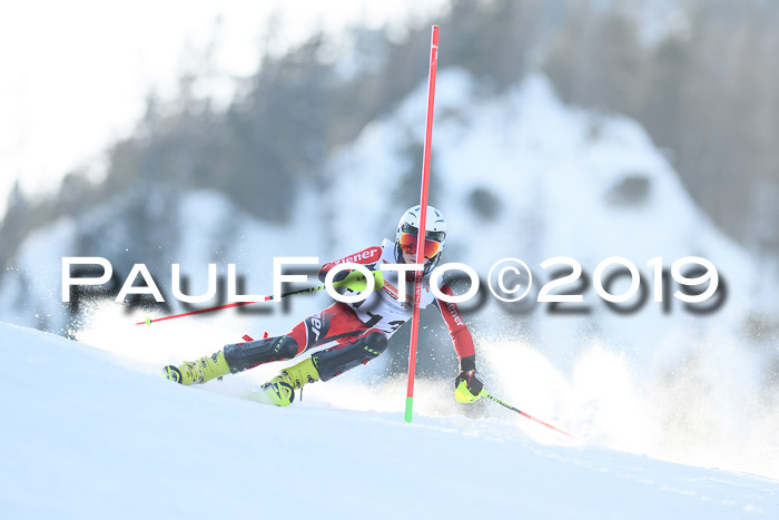DSV Dt. Schülercup U14 SL 20.01.2019 Slalom