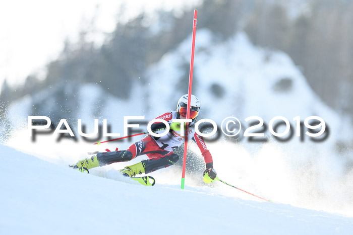 DSV Dt. Schülercup U14 SL 20.01.2019 Slalom