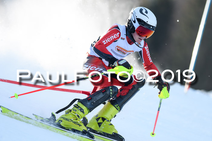 DSV Dt. Schülercup U14 SL 20.01.2019 Slalom