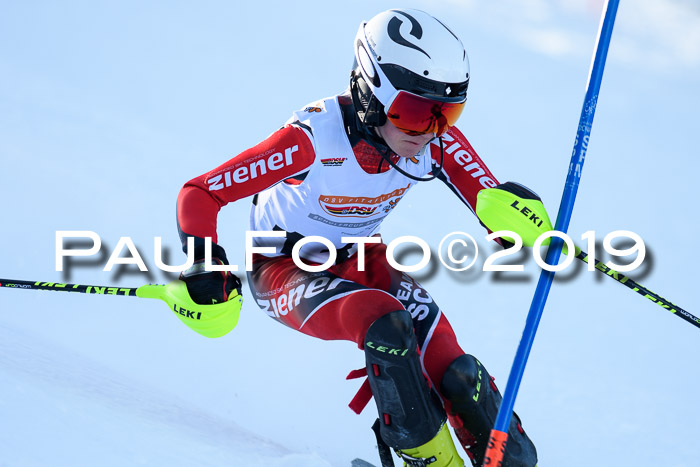DSV Dt. Schülercup U14 SL 20.01.2019 Slalom
