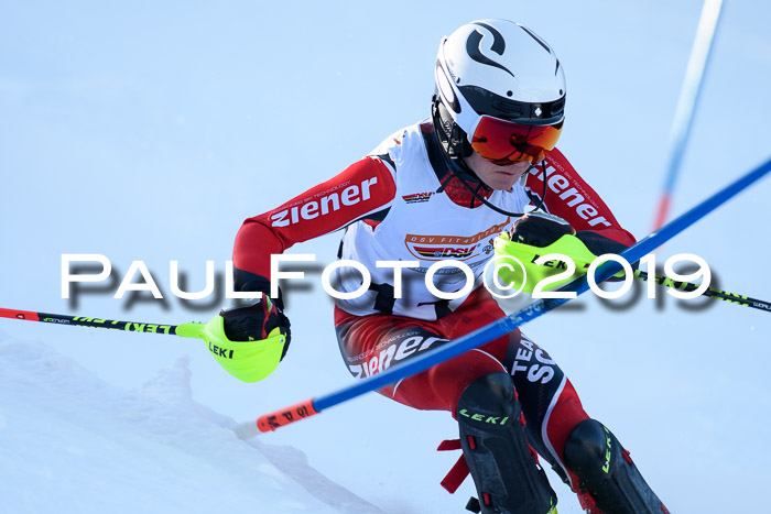 DSV Dt. Schülercup U14 SL 20.01.2019 Slalom