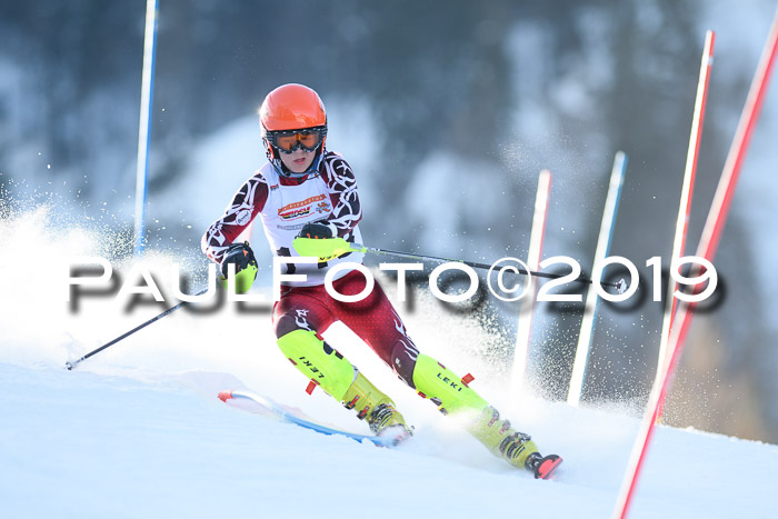 DSV Dt. Schülercup U14 SL 20.01.2019 Slalom