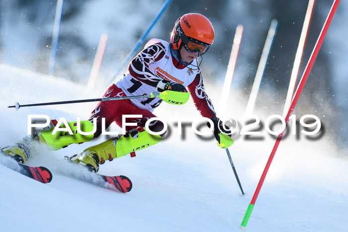 DSV Dt. Schülercup U14 SL 20.01.2019 Slalom
