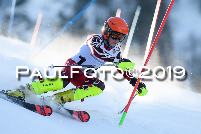 DSV Dt. Schülercup U14 SL 20.01.2019 Slalom