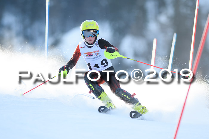 DSV Dt. Schülercup U14 SL 20.01.2019 Slalom