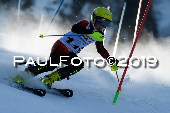 DSV Dt. Schülercup U14 SL 20.01.2019 Slalom