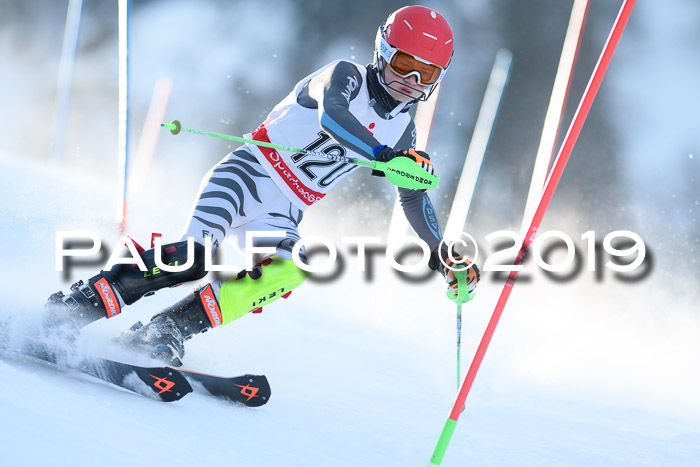 DSV Dt. Schülercup U14 SL 20.01.2019 Slalom