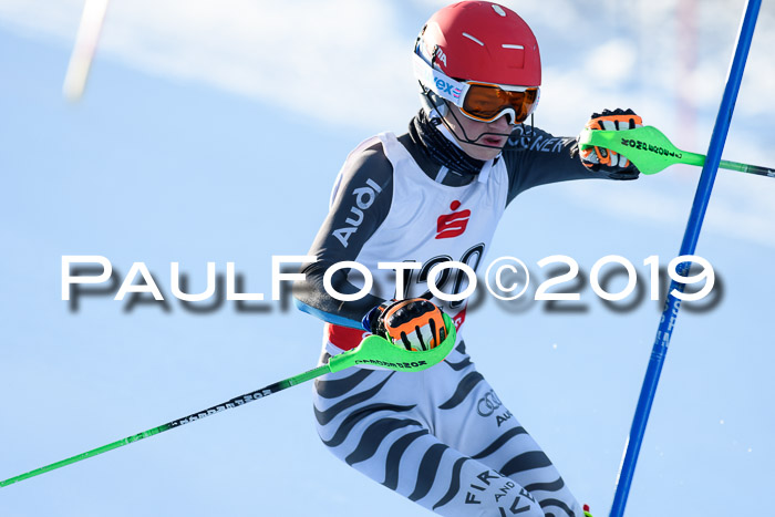 DSV Dt. Schülercup U14 SL 20.01.2019 Slalom