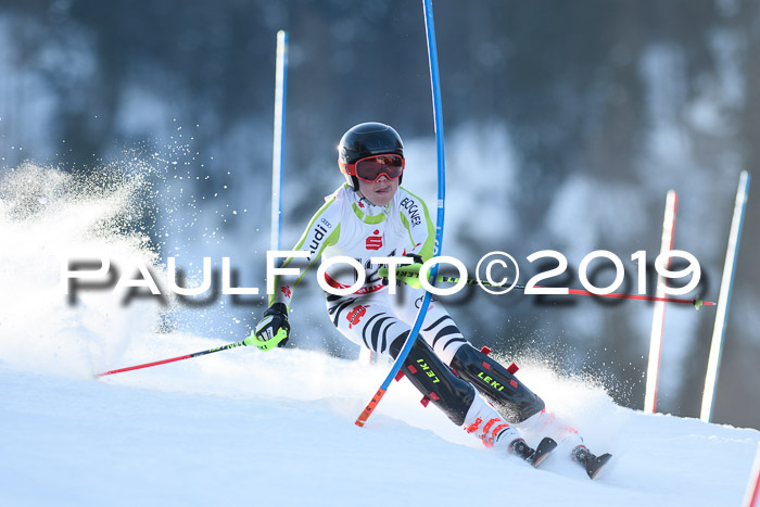 DSV Dt. Schülercup U14 SL 20.01.2019 Slalom