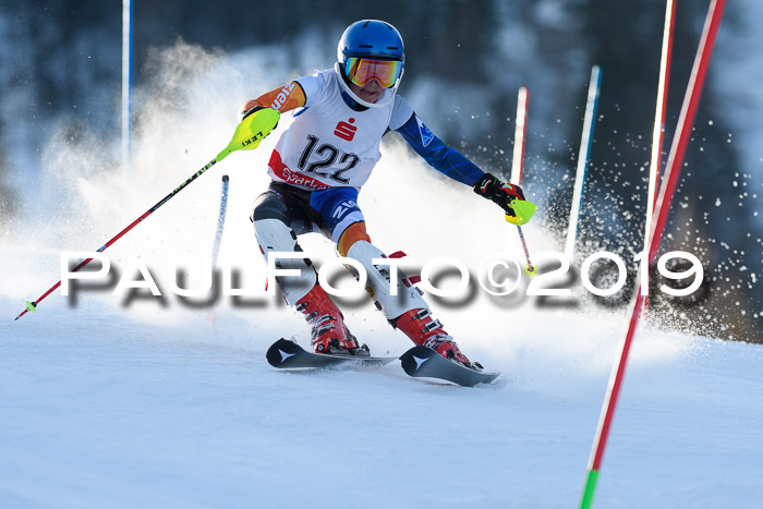 DSV Dt. Schülercup U14 SL 20.01.2019 Slalom