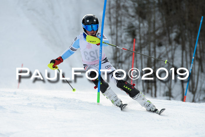 DSV Dt. Schülercup U14 SL 20.01.2019 Slalom