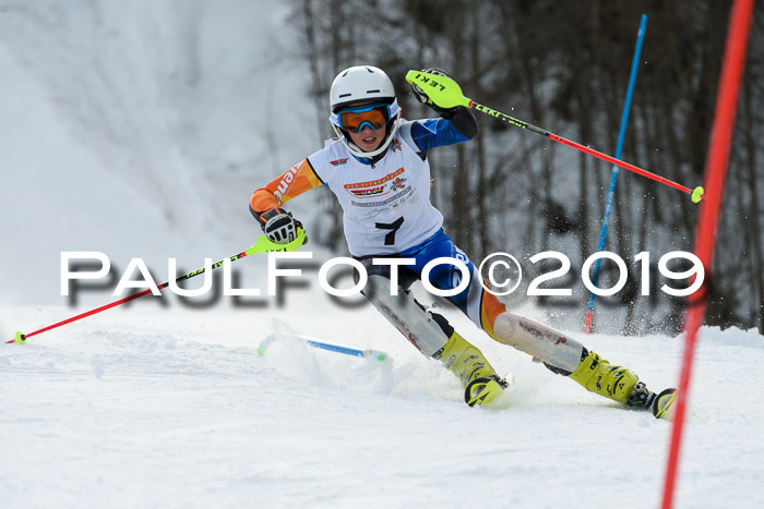 DSV Dt. Schülercup U14 SL 20.01.2019 Slalom