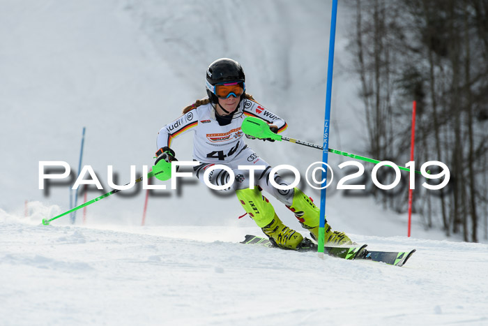 DSV Dt. Schülercup U14 SL 20.01.2019 Slalom