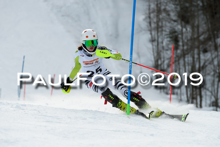 DSV Dt. Schülercup U14 SL 20.01.2019 Slalom