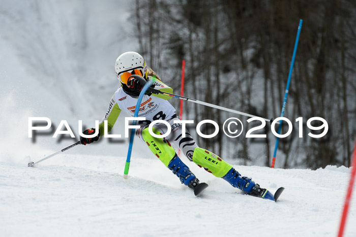 DSV Dt. Schülercup U14 SL 20.01.2019 Slalom