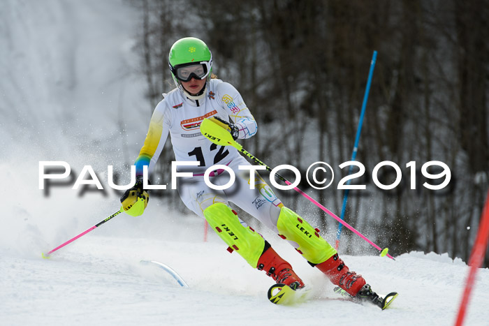 DSV Dt. Schülercup U14 SL 20.01.2019 Slalom