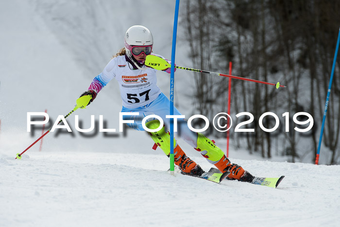 DSV Dt. Schülercup U14 SL 20.01.2019 Slalom