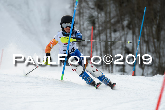 DSV Dt. Schülercup U14 SL 20.01.2019 Slalom