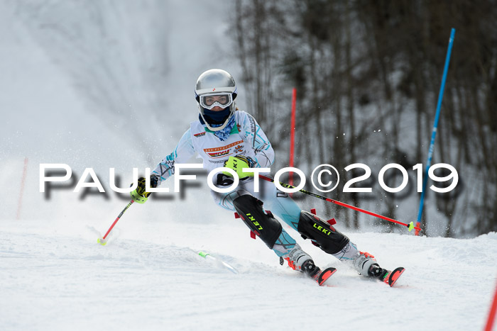 DSV Dt. Schülercup U14 SL 20.01.2019 Slalom