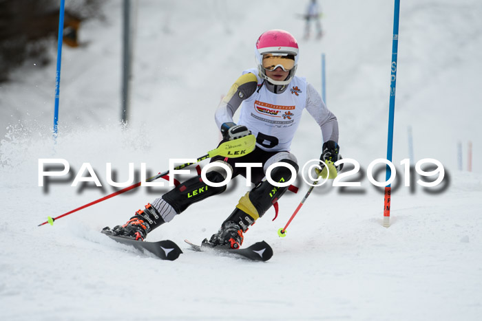 DSV Dt. Schülercup U14 SL 20.01.2019 Slalom