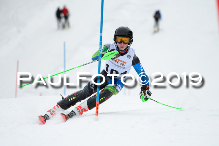 DSV Dt. Schülercup U14 SL 20.01.2019 Slalom