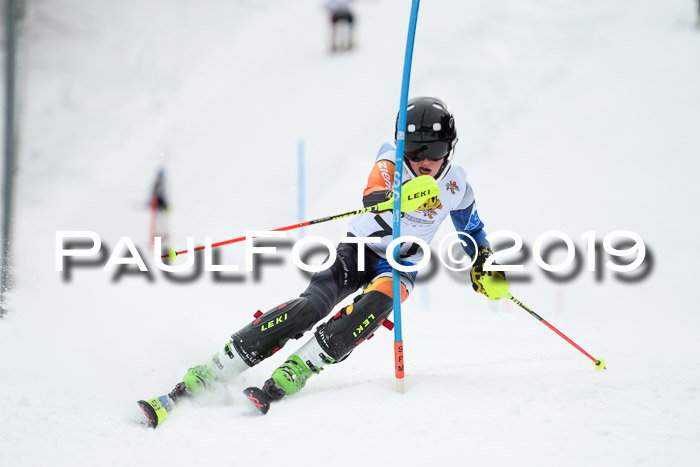 DSV Dt. Schülercup U14 SL 20.01.2019 Slalom