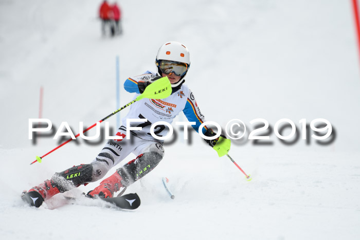 DSV Dt. Schülercup U14 SL 20.01.2019 Slalom