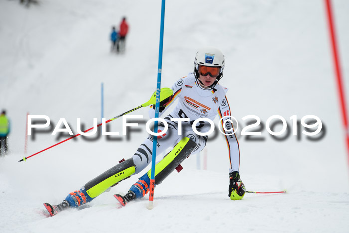 DSV Dt. Schülercup U14 SL 20.01.2019 Slalom