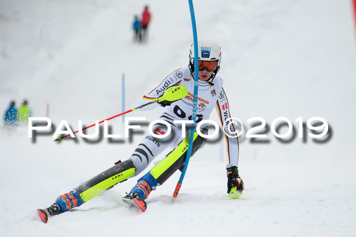 DSV Dt. Schülercup U14 SL 20.01.2019 Slalom