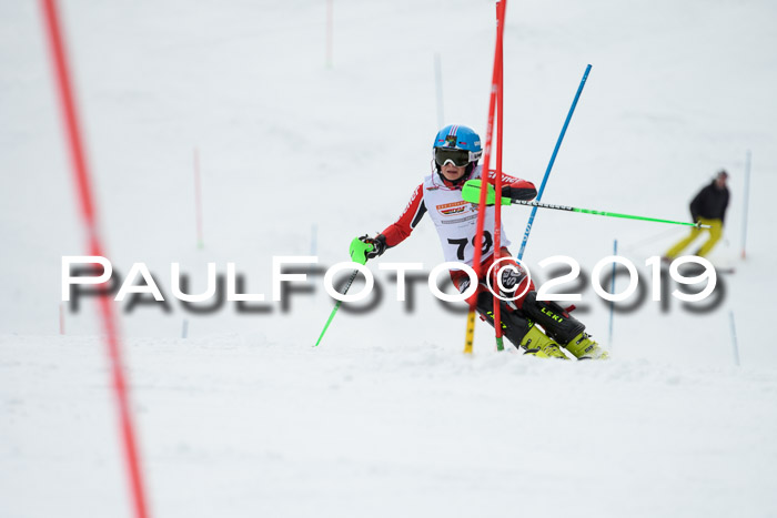 DSV Dt. Schülercup U14 SL 20.01.2019 Slalom