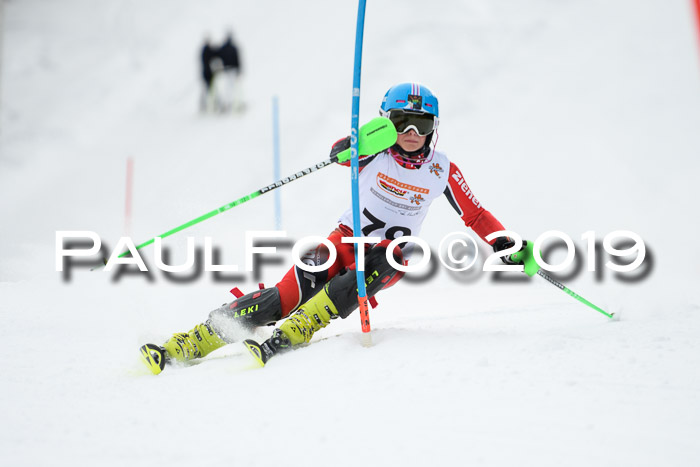 DSV Dt. Schülercup U14 SL 20.01.2019 Slalom