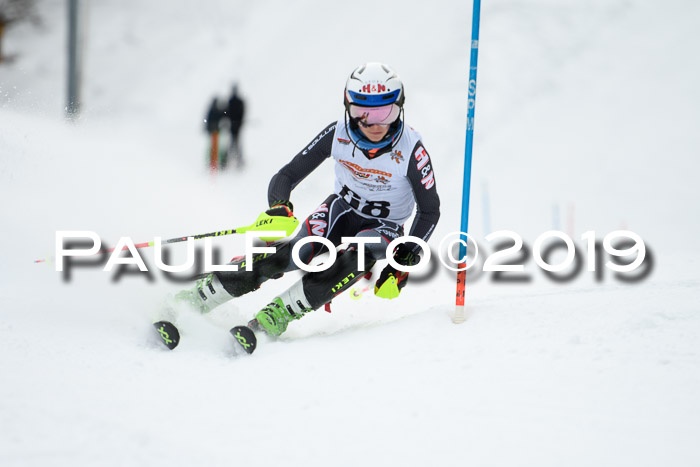 DSV Dt. Schülercup U14 SL 20.01.2019 Slalom