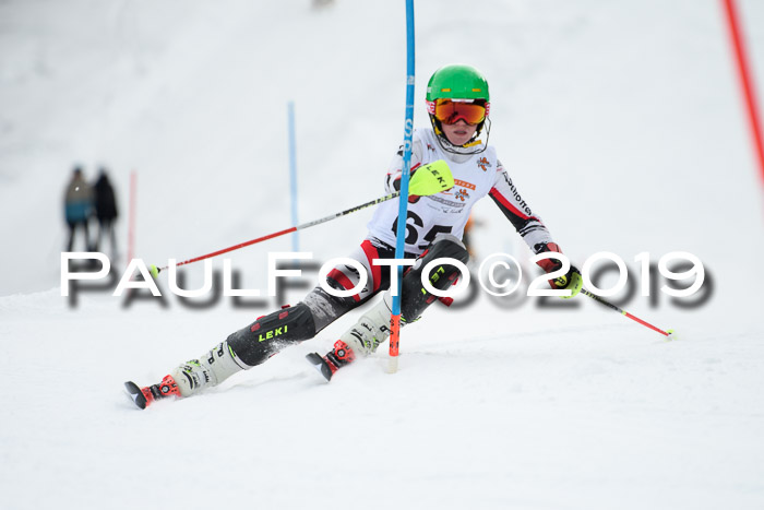 DSV Dt. Schülercup U14 SL 20.01.2019 Slalom