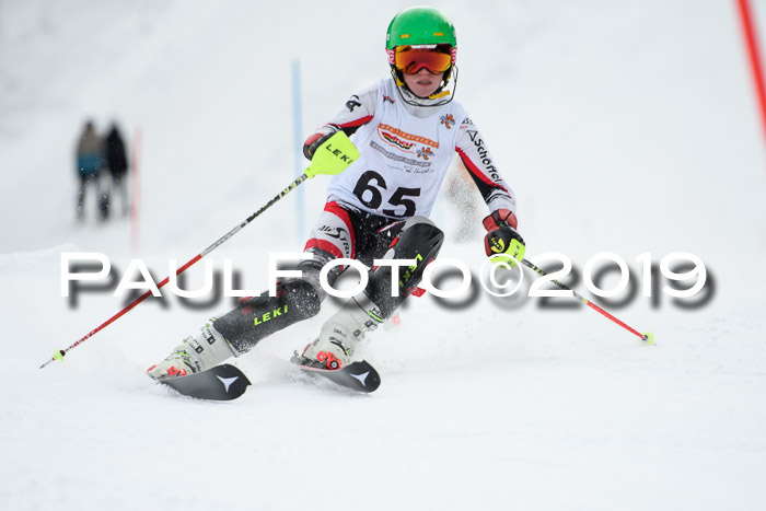 DSV Dt. Schülercup U14 SL 20.01.2019 Slalom