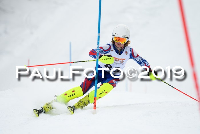 DSV Dt. Schülercup U14 SL 20.01.2019 Slalom