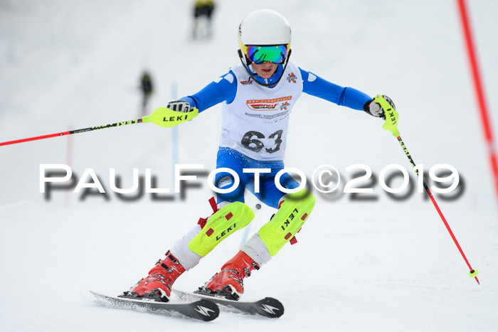 DSV Dt. Schülercup U14 SL 20.01.2019 Slalom