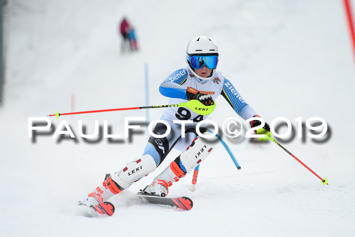 DSV Dt. Schülercup U14 SL 20.01.2019 Slalom
