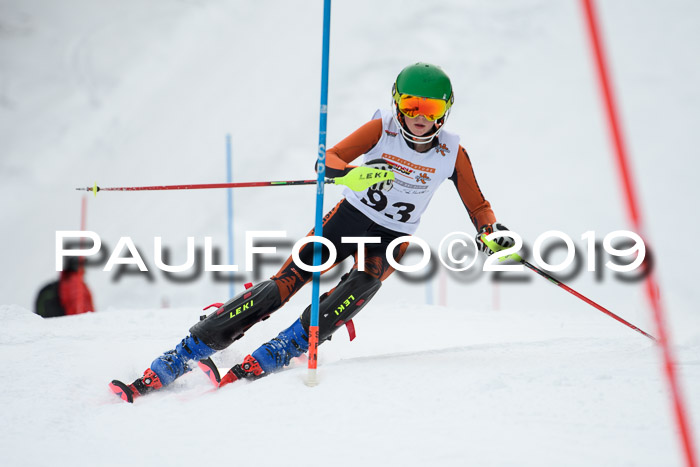 DSV Dt. Schülercup U14 SL 20.01.2019 Slalom