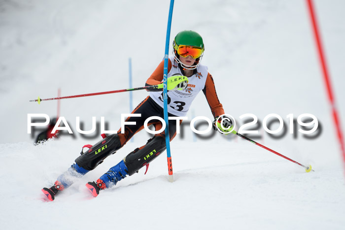 DSV Dt. Schülercup U14 SL 20.01.2019 Slalom