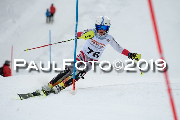 DSV Dt. Schülercup U14 SL 20.01.2019 Slalom