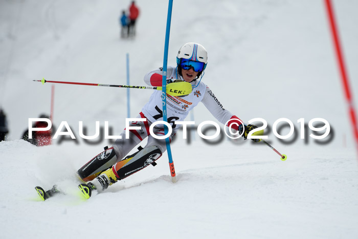DSV Dt. Schülercup U14 SL 20.01.2019 Slalom