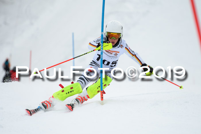DSV Dt. Schülercup U14 SL 20.01.2019 Slalom