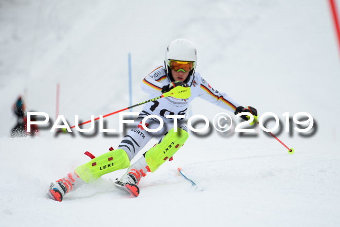 DSV Dt. Schülercup U14 SL 20.01.2019 Slalom