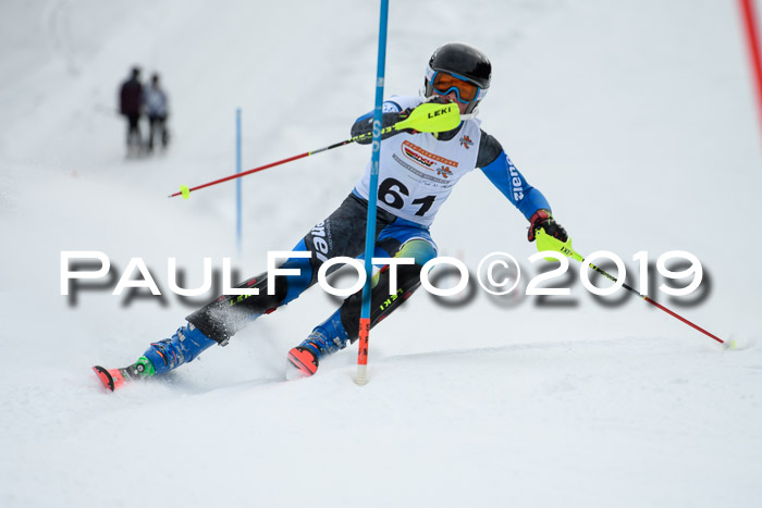 DSV Dt. Schülercup U14 SL 20.01.2019 Slalom