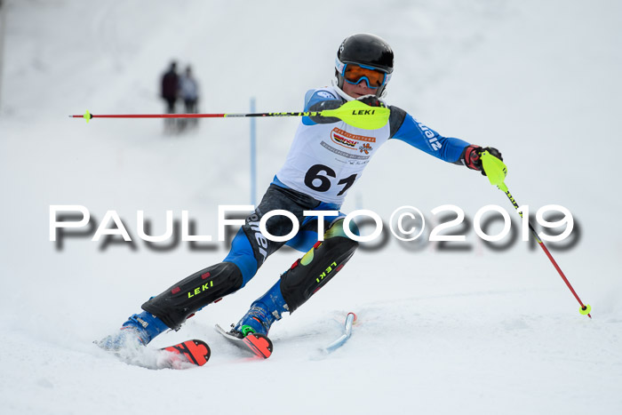 DSV Dt. Schülercup U14 SL 20.01.2019 Slalom