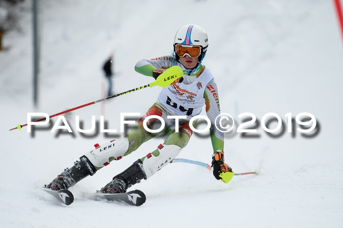 DSV Dt. Schülercup U14 SL 20.01.2019 Slalom