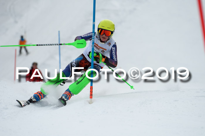 DSV Dt. Schülercup U14 SL 20.01.2019 Slalom