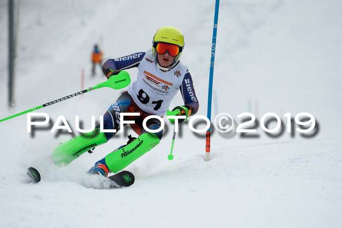 DSV Dt. Schülercup U14 SL 20.01.2019 Slalom