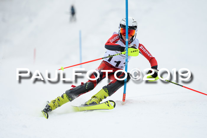 DSV Dt. Schülercup U14 SL 20.01.2019 Slalom